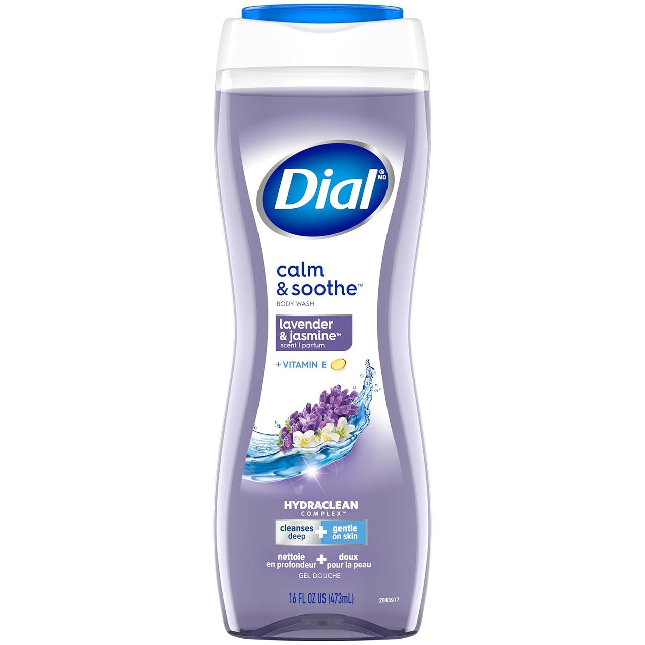 Dial Lavender and Twilight Jasmine Hydrating Body Wash, 16 Oz